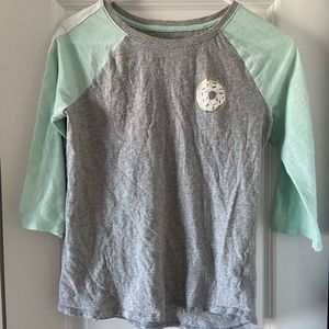 Cat &Jack donut baseball tee size 14/16